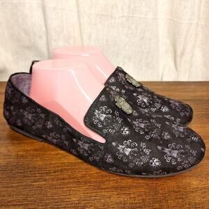 Disney parks the haunted mansion womens flats loafers shoes gothic emo comfort